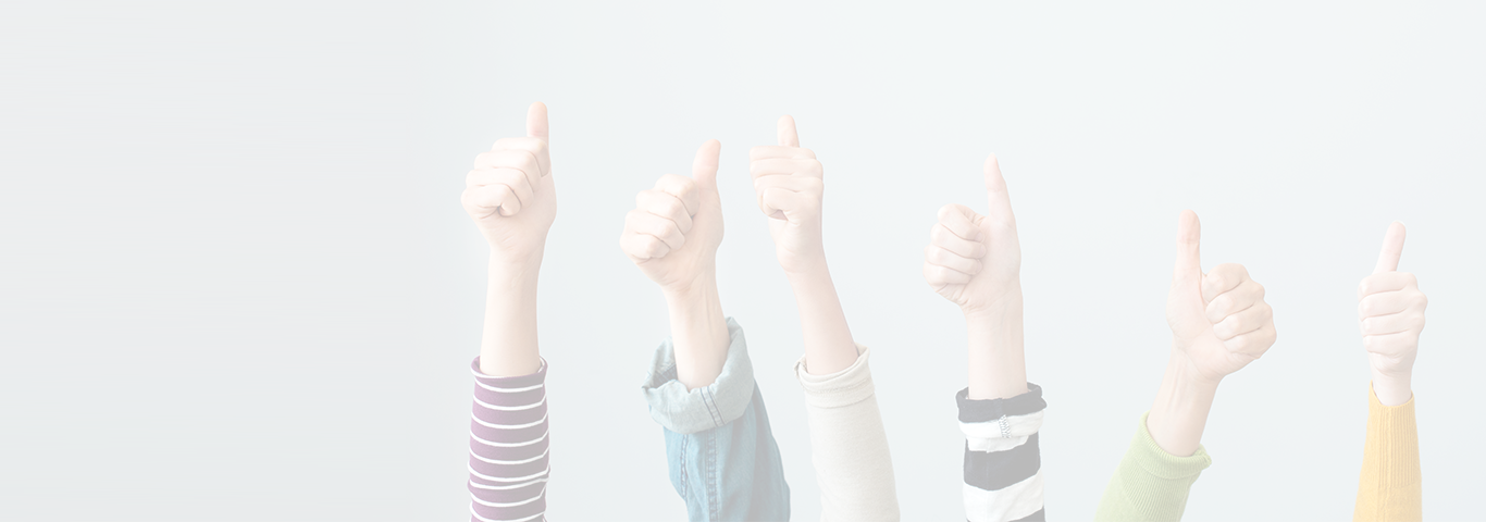 People showing thumbs up for Connect Recognition platform