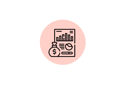 Performance and return on investment icon