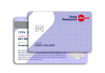 Edenred Ticket Restaurant card